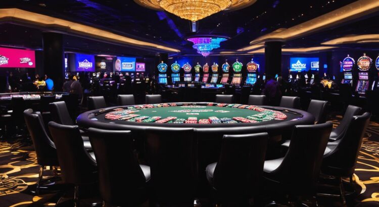 Tumpukan chip poker Casino